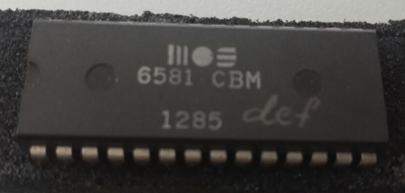 MOS 6581 SID chip