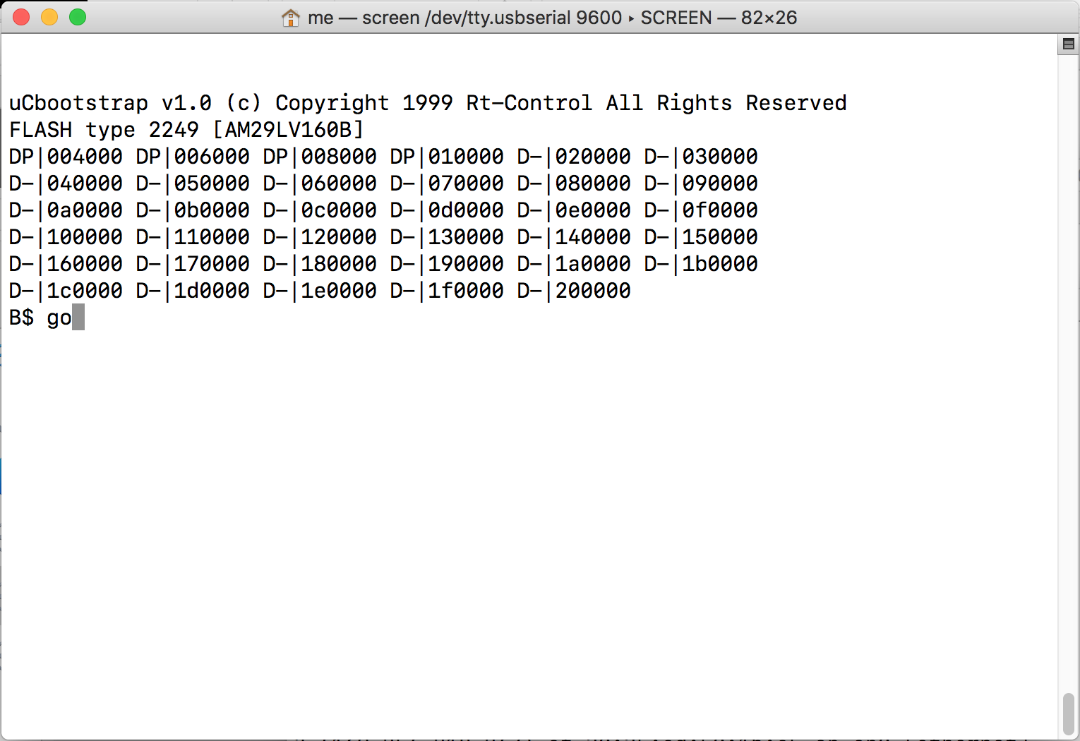 uCsimm bootloader